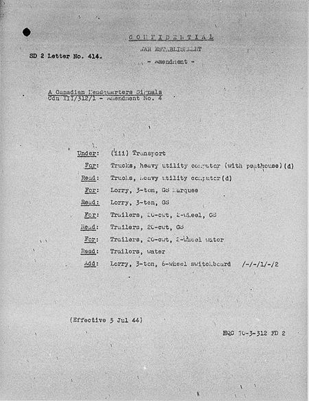 Headquarters Signals WE III 312 1 - Amendment 4 - page 1.jpg